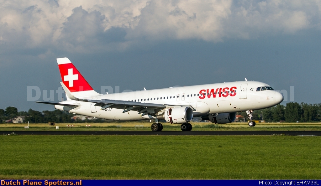 HB-JLT Airbus A320 Swiss International Air Lines by EHAM36L