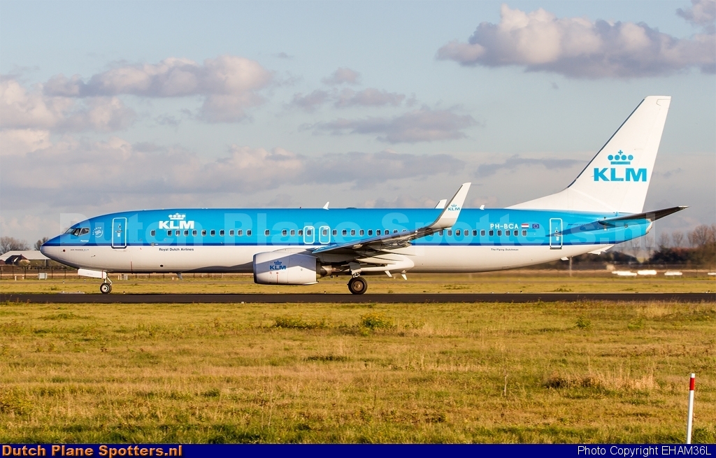 PH-BCA Boeing 737-800 KLM Royal Dutch Airlines by EHAM36L