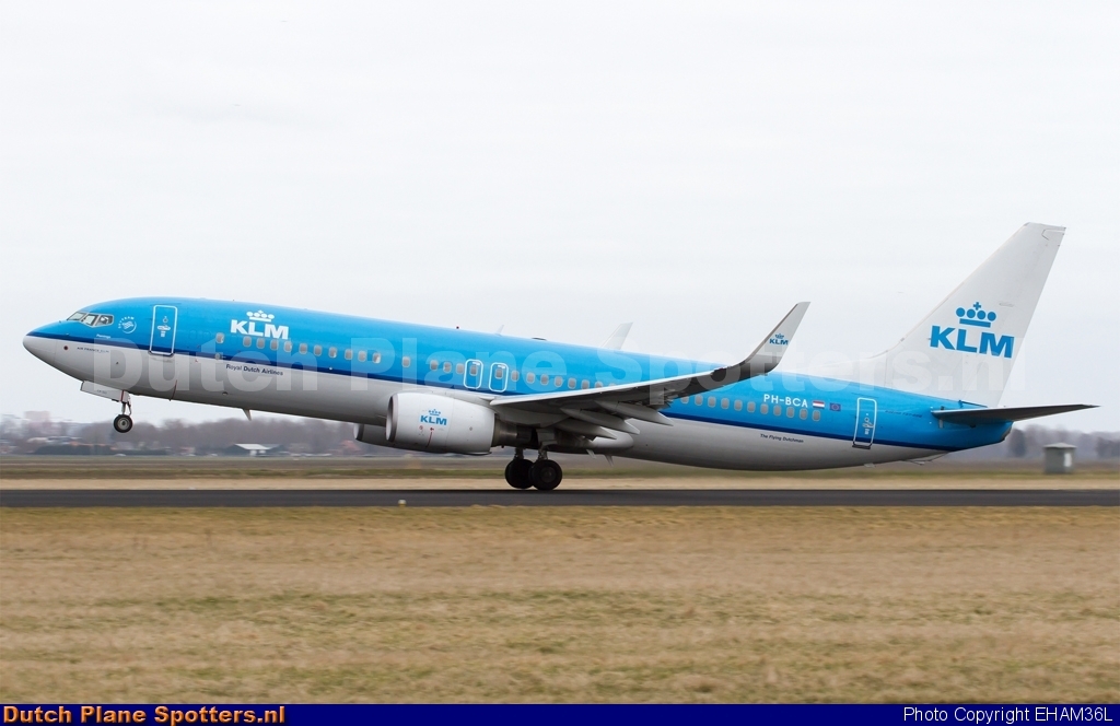 PH-BCA Boeing 737-800 KLM Royal Dutch Airlines by EHAM36L