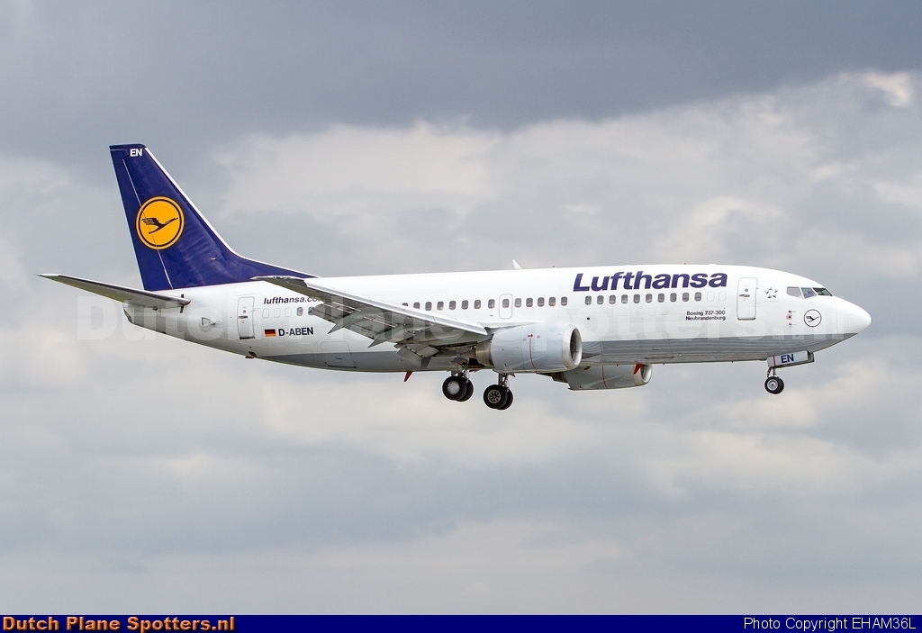 D-ABEN Boeing 737-300 Lufthansa by EHAM36L