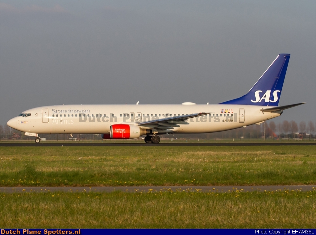 LN-RPO Boeing 737-800 SAS Scandinavian Airlines by EHAM36L