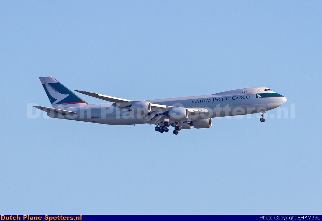 B-LJF Boeing 747-8 Cathay Pacific Cargo by EHAM36L