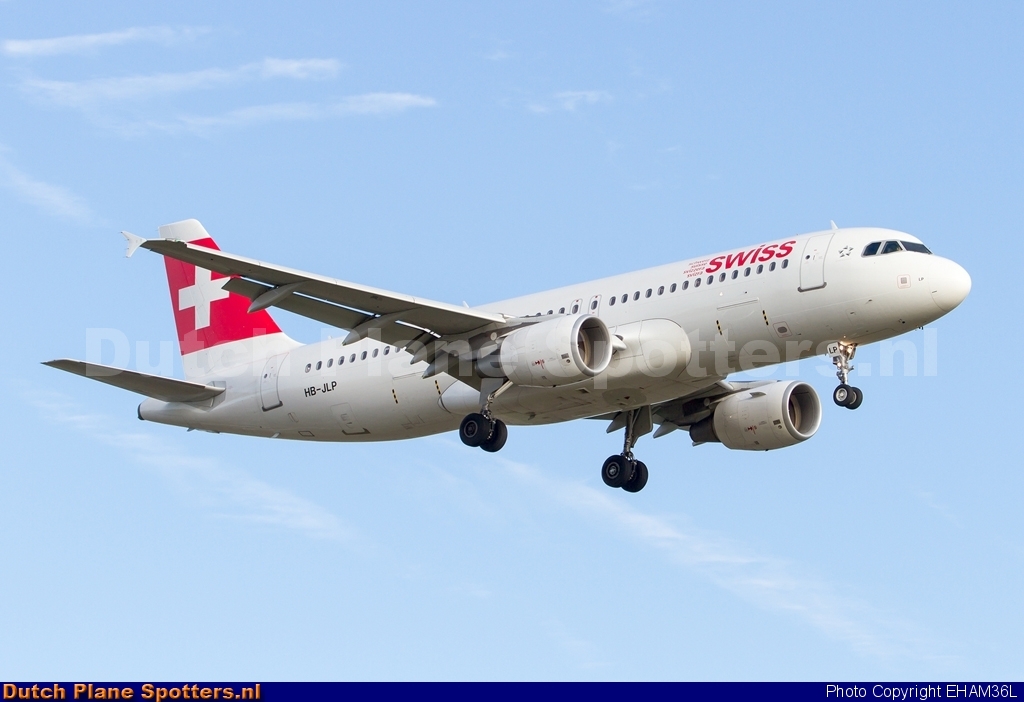 HB-JLP Airbus A320 Swiss International Air Lines by EHAM36L
