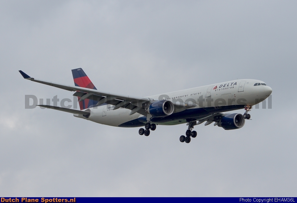 N853NW Airbus A330-200 Delta Airlines by EHAM36L