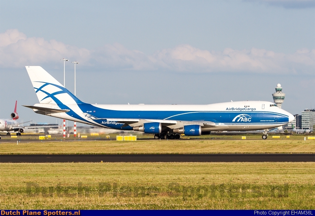 VP-BIK Boeing 747-400 AirBridgeCargo by EHAM36L