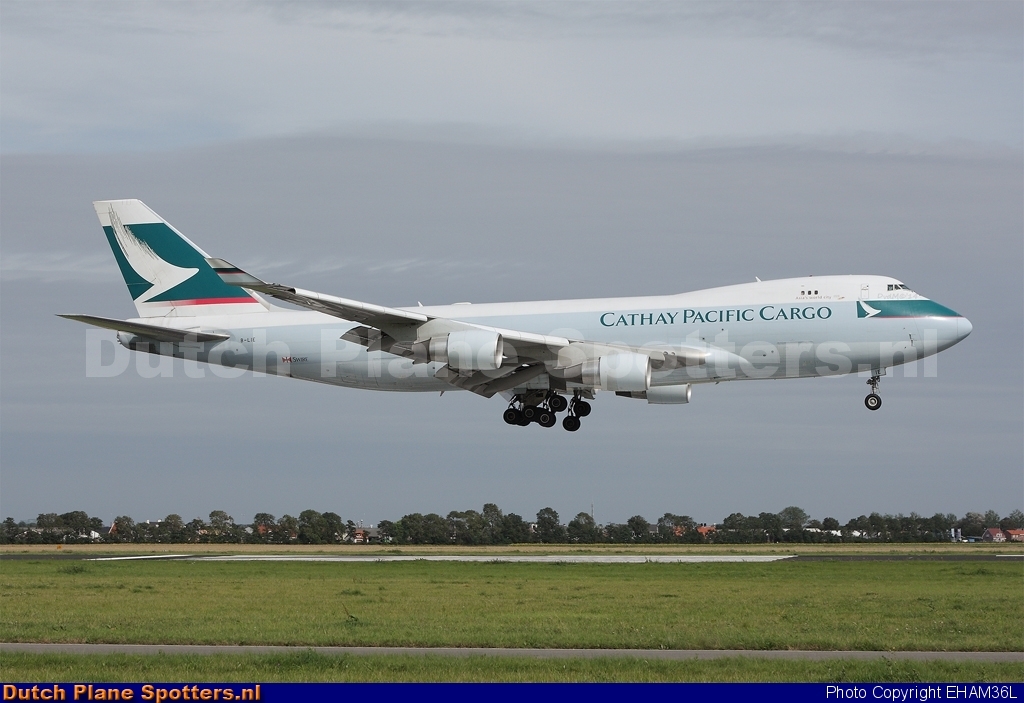 B-LIE Boeing 747-400 Cathay Pacific Cargo by EHAM36L