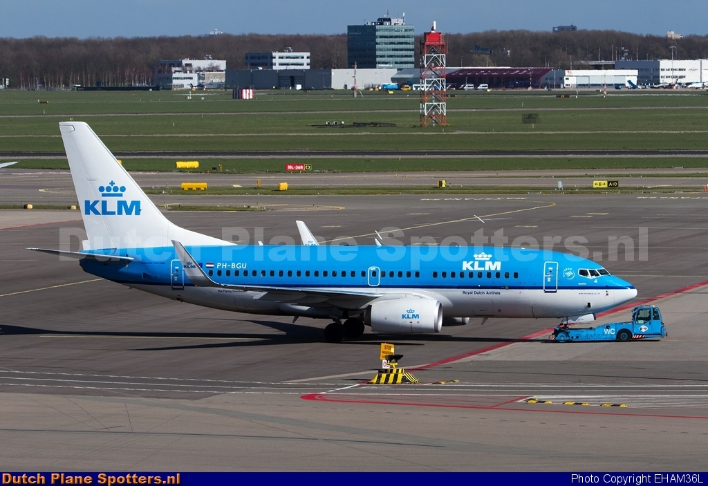 PH-BGU Boeing 737-700 KLM Royal Dutch Airlines by EHAM36L