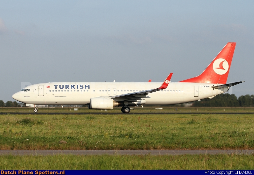 TC-JGF Boeing 737-800 Turkish Airlines by EHAM36L
