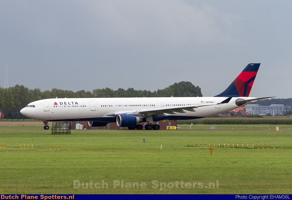 N819NW Airbus A330-300 Delta Airlines by EHAM36L