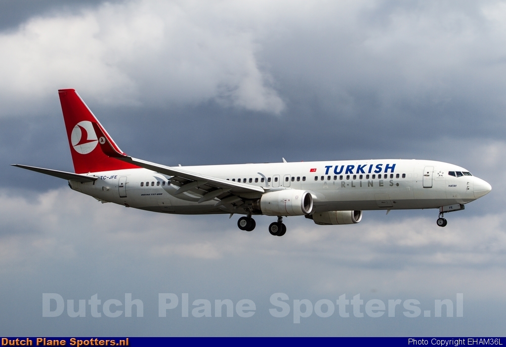 TC-JFE Boeing 737-800 Turkish Airlines by EHAM36L