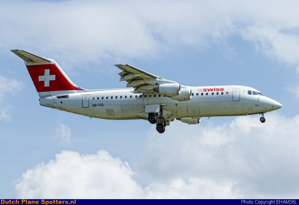HB-IYQ BAe 146 Swiss International Air Lines by EHAM36L