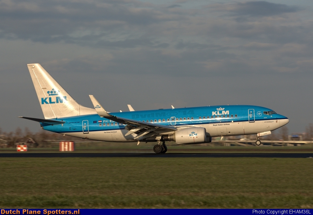 PH-BGH Boeing 737-700 KLM Royal Dutch Airlines by EHAM36L