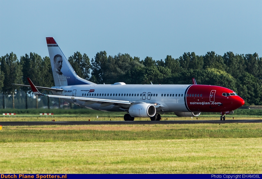 LN-NGH Boeing 737-800 Norwegian Air Shuttle by EHAM36L