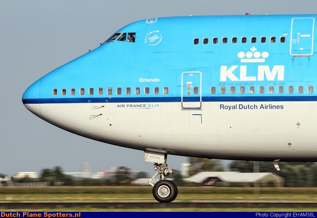 PH-BFO Boeing 747-400 KLM Royal Dutch Airlines by EHAM36L