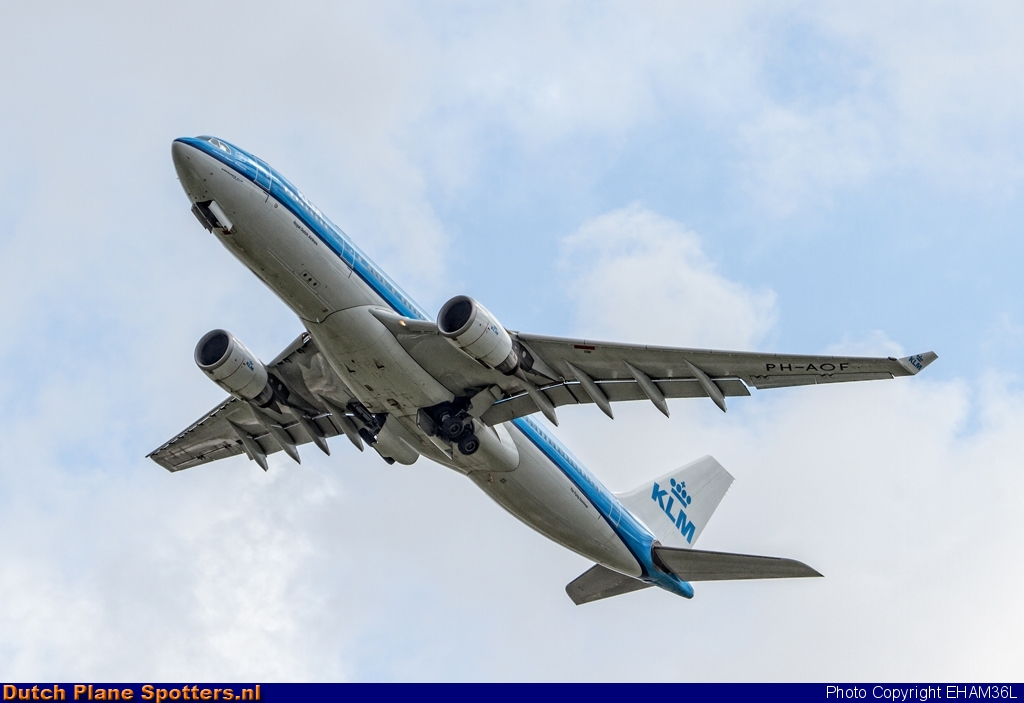 PH-AOF Airbus A330-200 KLM Royal Dutch Airlines by EHAM36L