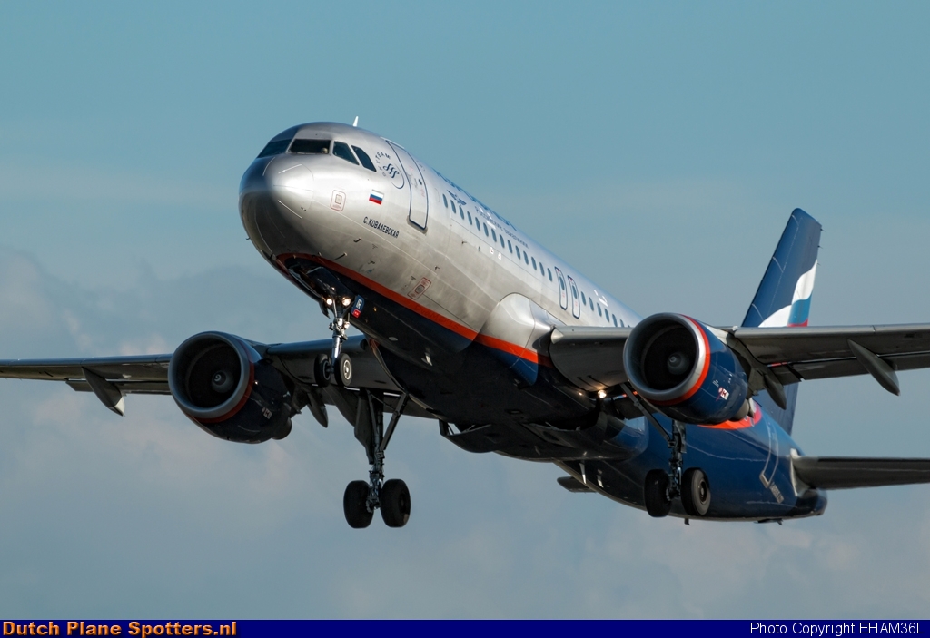VQ-BIR Airbus A320 Aeroflot - Russian Airlines by EHAM36L