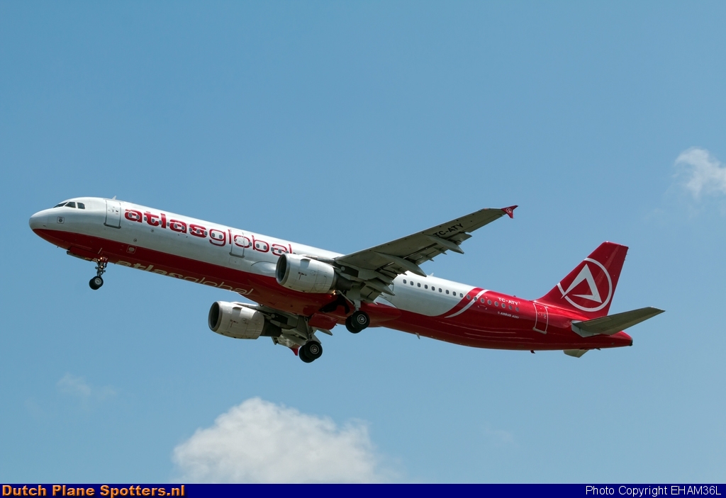 TC-ATY Airbus A321 AtlasGlobal by EHAM36L