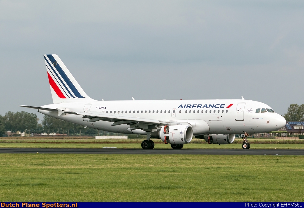 F-GRXA Airbus A319 Air France by EHAM36L