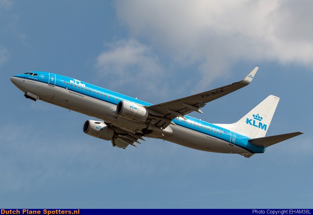 PH-BCB Boeing 737-800 KLM Royal Dutch Airlines by EHAM36L