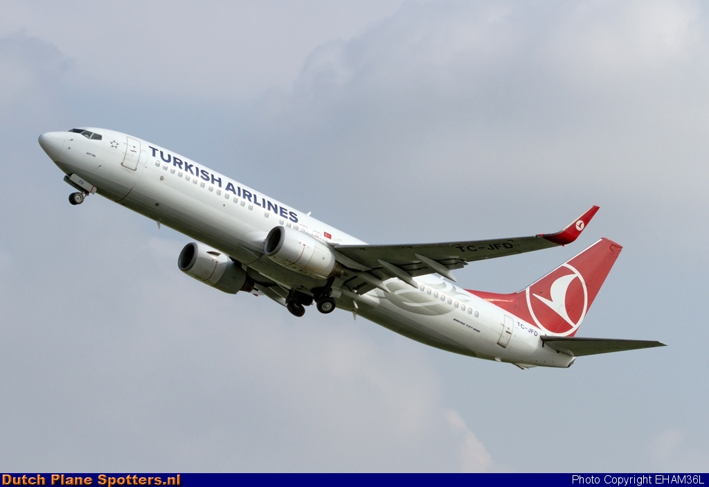 TC-JFD Boeing 737-800 Turkish Airlines by EHAM36L