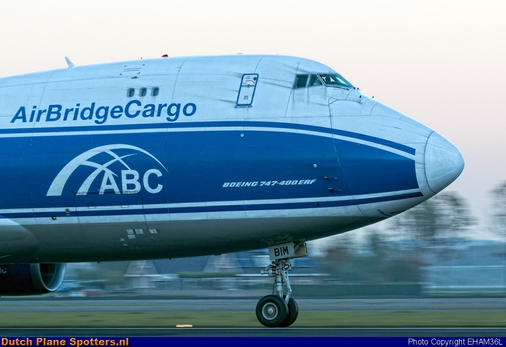 VP-BIM Boeing 747-400 AirBridgeCargo by EHAM36L
