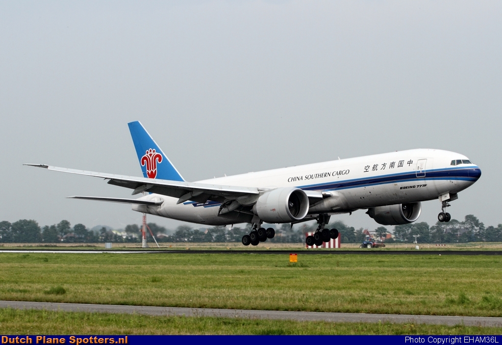 B-2080 Boeing 777-F China Southern Cargo by EHAM36L