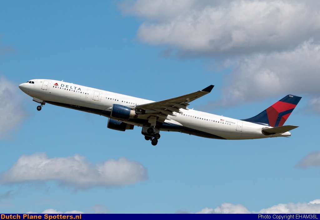 N809NW Airbus A330-300 Delta Airlines by EHAM36L