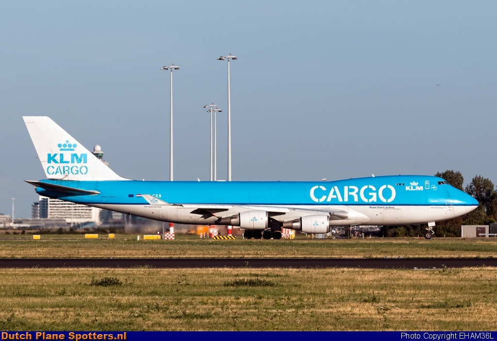 PH-CKB Boeing 747-400 KLM Cargo by EHAM36L