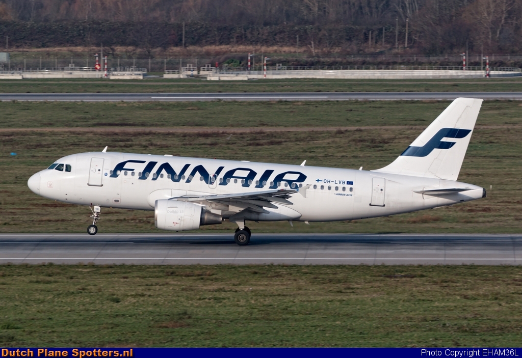 OH-LVB Airbus A319 Finnair by EHAM36L