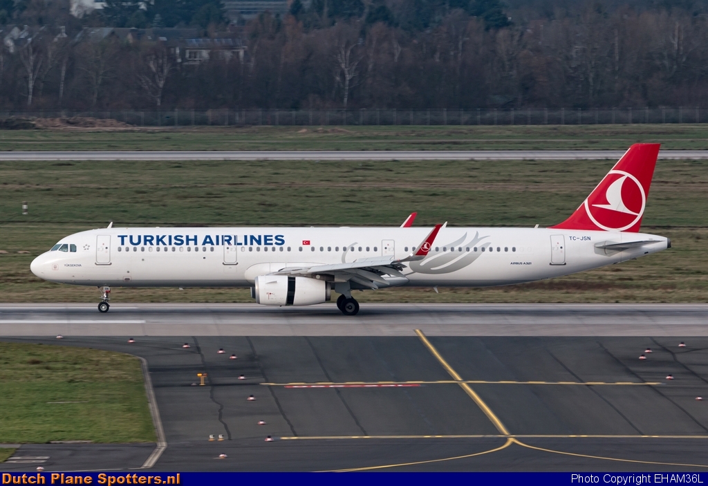TC-JSN Airbus A321 Turkish Airlines by EHAM36L
