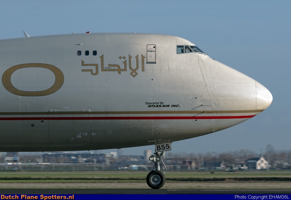N855GT Boeing 747-8 Atlas Air (Etihad Crystal Cargo) by EHAM36L
