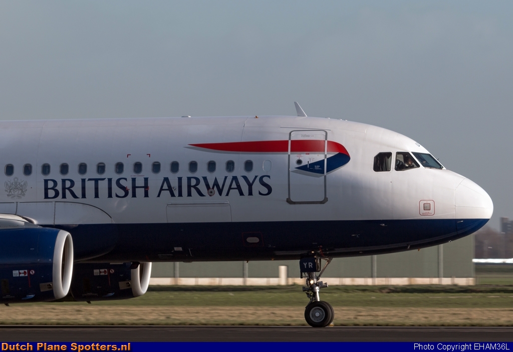 G-EUYR Airbus A320 British Airways by EHAM36L