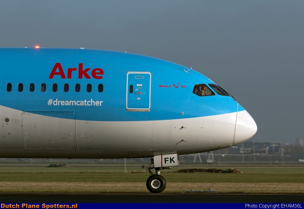 PH-TFK Boeing 787-8 Dreamliner ArkeFly by EHAM36L