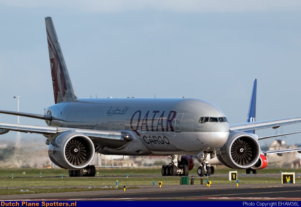 A7-BFC Boeing 777-F Qatar Airways Cargo by EHAM36L