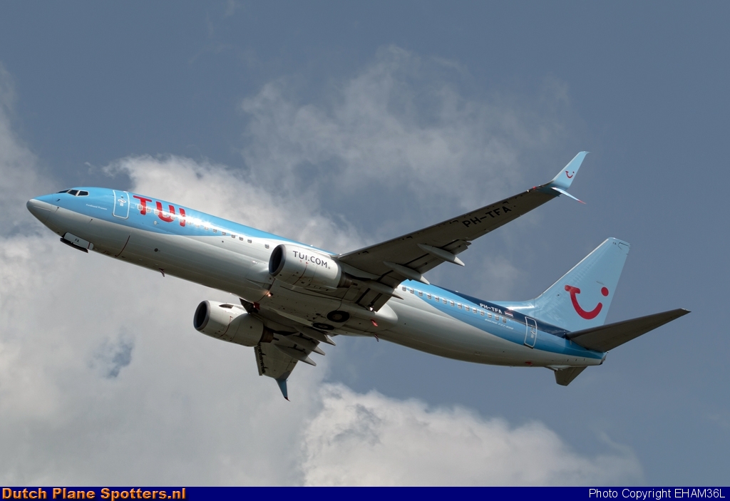 PH-TFA Boeing 737-800 TUI Airlines Netherlands by EHAM36L