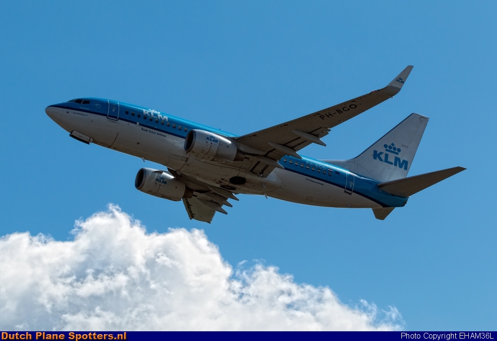 PH-BGO Boeing 737-700 KLM Royal Dutch Airlines by EHAM36L