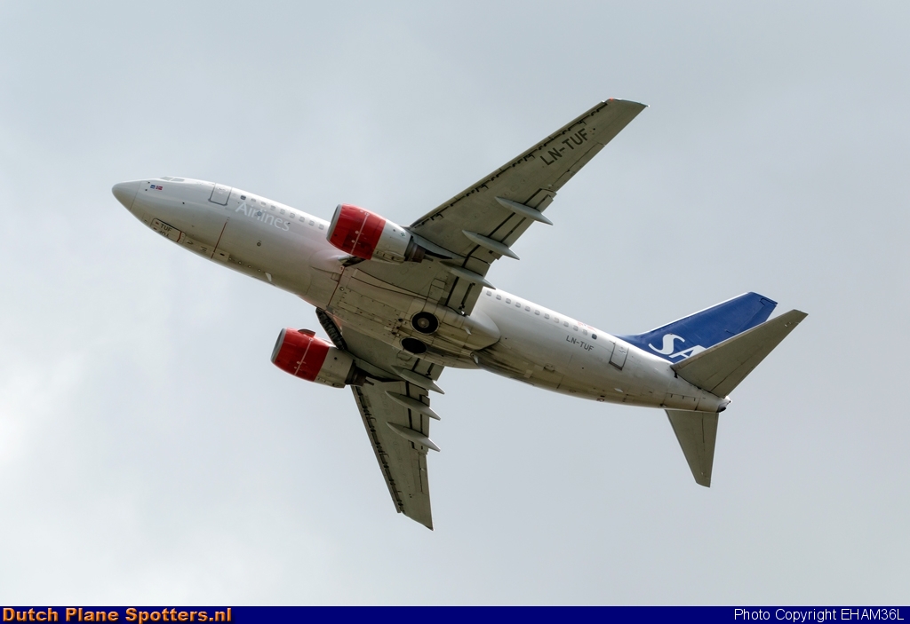 LN-TUF Boeing 737-700 SAS Scandinavian Airlines by EHAM36L