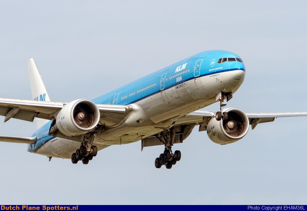 PH-BVC Boeing 777-300 KLM Asia by EHAM36L