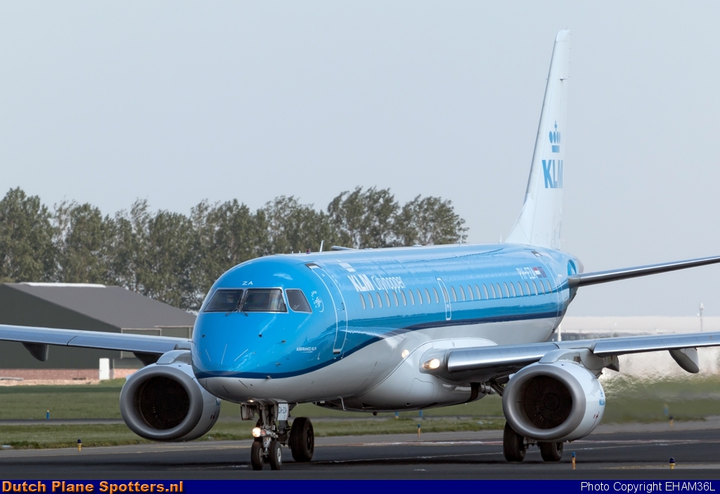 PH-EZA Embraer 190 KLM Cityhopper by EHAM36L