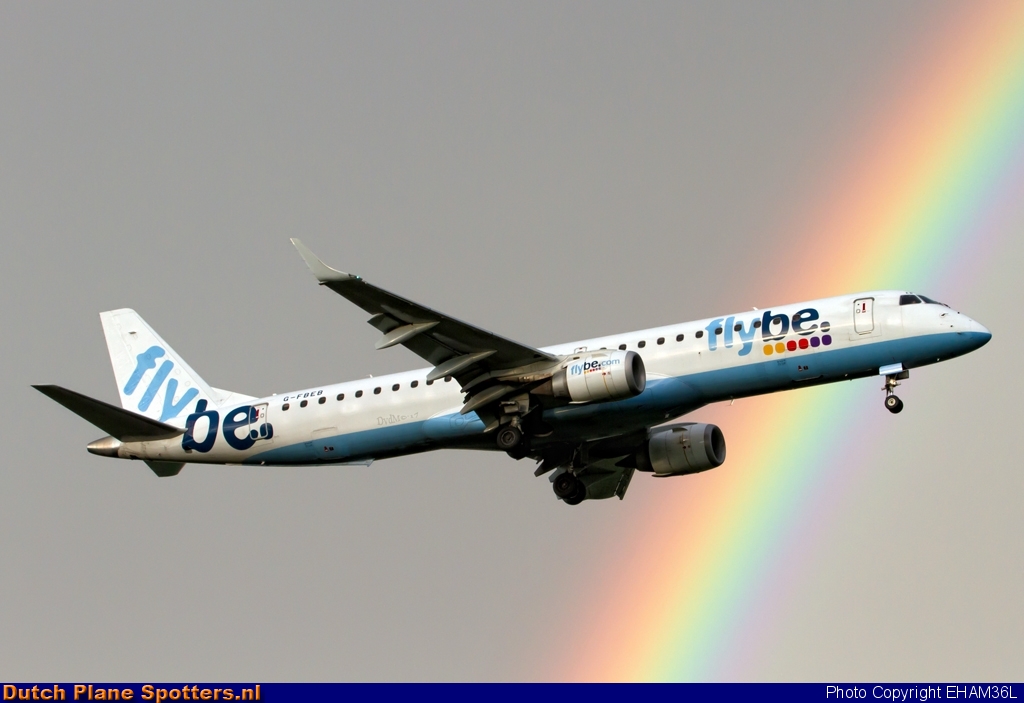 G-FBEB Embraer 195 Flybe by EHAM36L