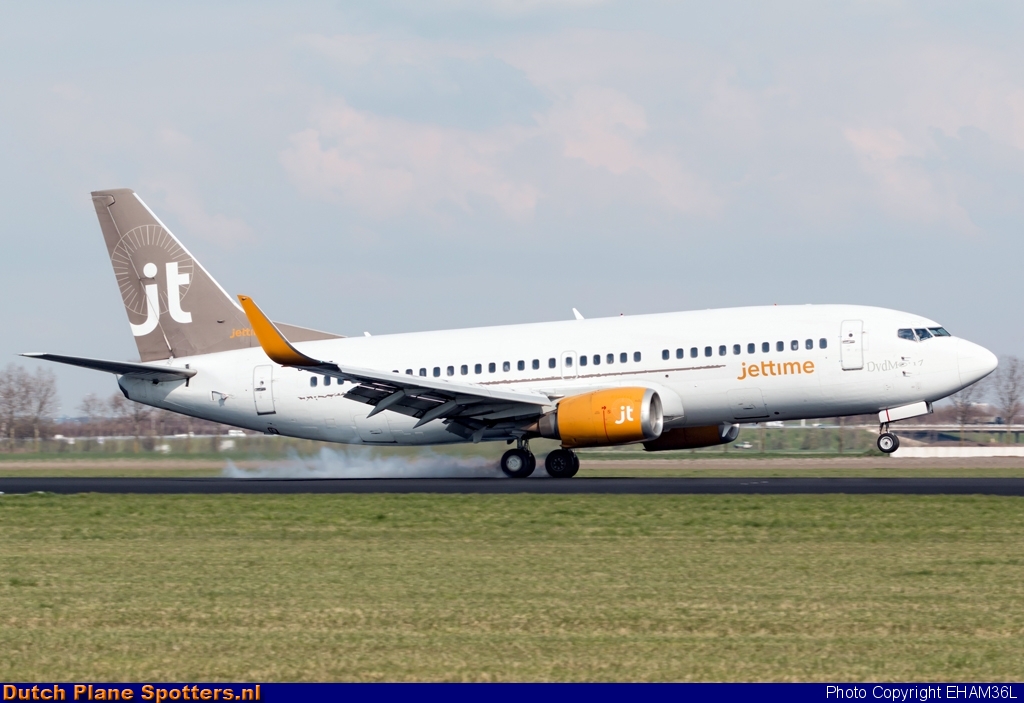 OY-JTE Boeing 737-300 Jettime by EHAM36L