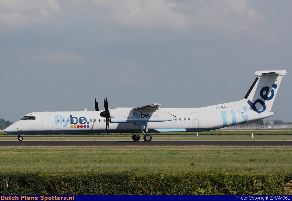 G-JECP Bombardier Dash 8-Q400 Flybe by EHAM36L