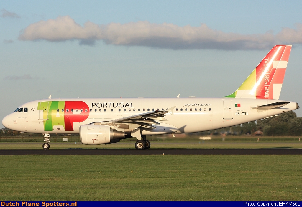 CS-TTL Airbus A319 TAP Air Portugal by EHAM36L