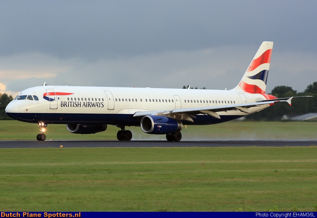 G-EUXE Airbus A321 British Airways by EHAM36L