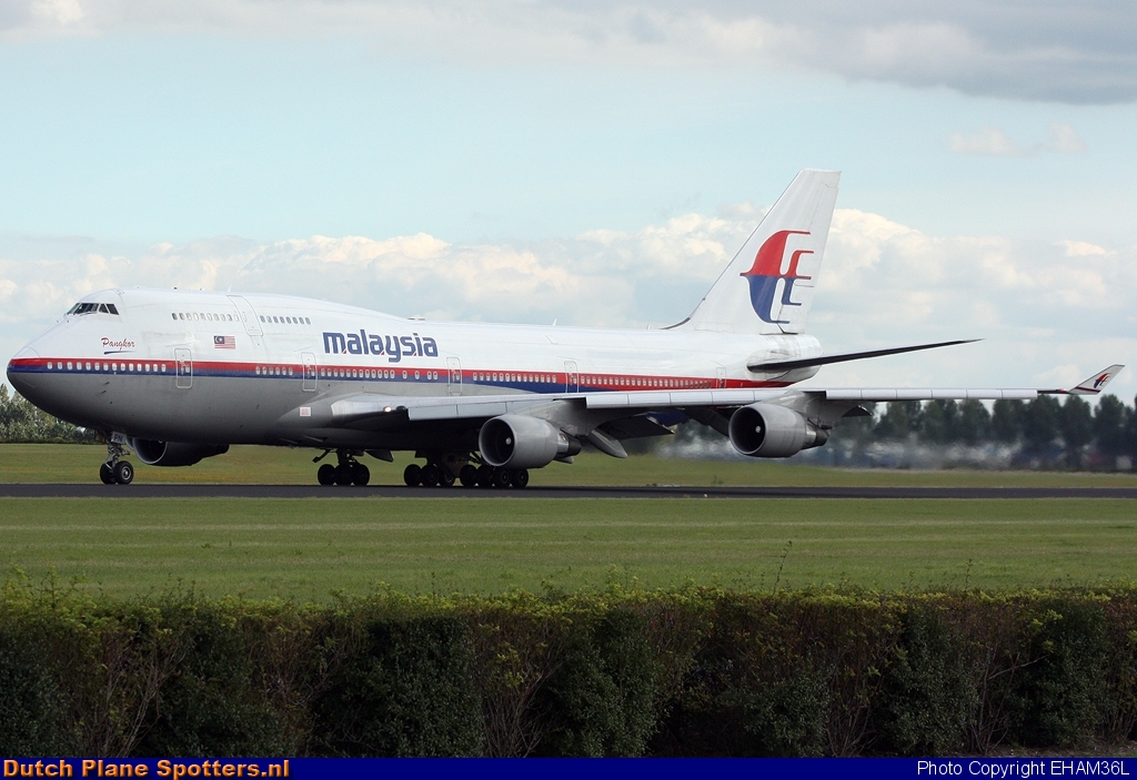9M-MPN Boeing 747-400 Malaysia Airlines by EHAM36L