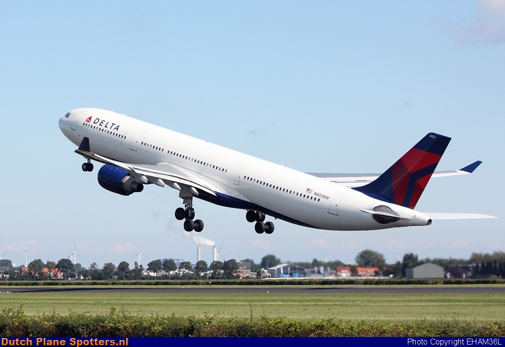 N805NW Airbus A330-300 Delta Airlines by EHAM36L
