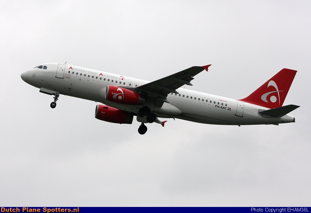 PH-AAY Airbus A320 Amsterdam Airlines by EHAM36L