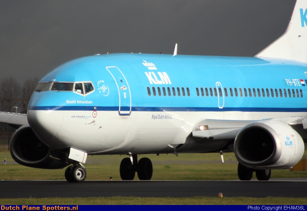 PH-BTE Boeing 737-300 KLM Royal Dutch Airlines by EHAM36L