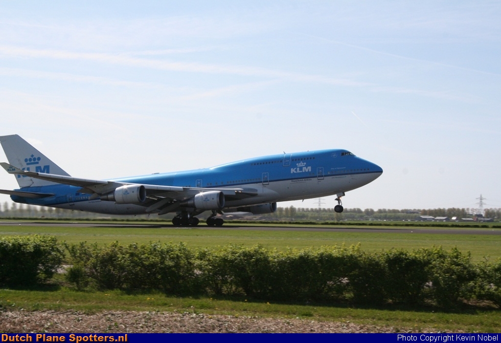 PH-BFY Boeing 747-400 KLM Royal Dutch Airlines by Kevin Nobel