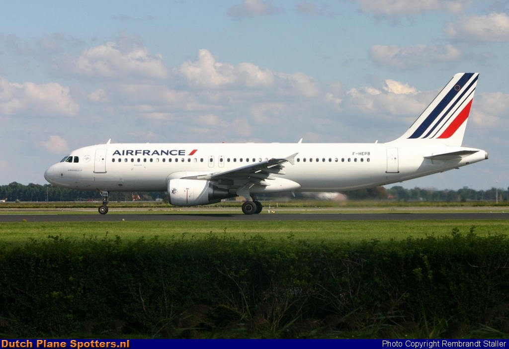 F-HEPB Airbus A320 Air France by Rembrandt Staller